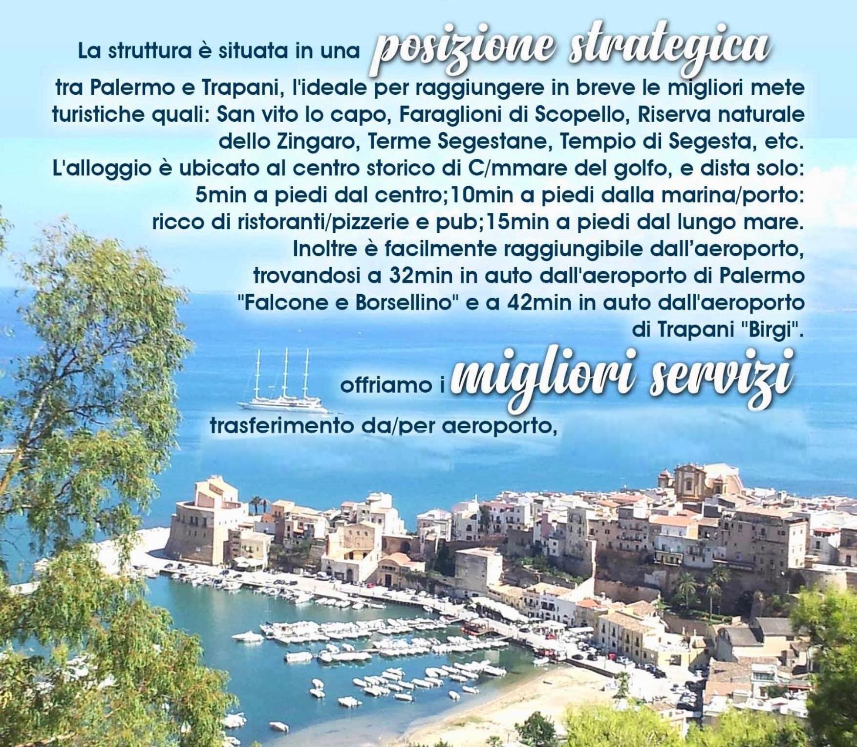 Principe Tancredi Apartment Castellammare del Golfo Bagian luar foto
